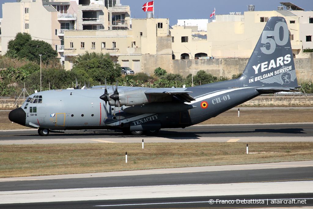 CH-01 · Lockheed C-130H Hercules · (MLA / LMML)