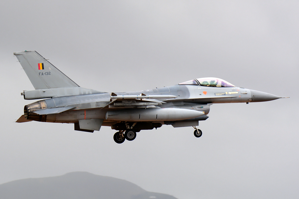 FA-132 (6H-132) 1991 SABCA F-16AM Fighting Falcon