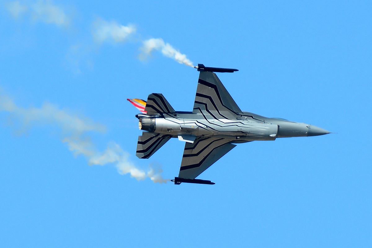 FA-77 · SABCA F-16AM Fighting Falcon · (ZAZ / LEZG)