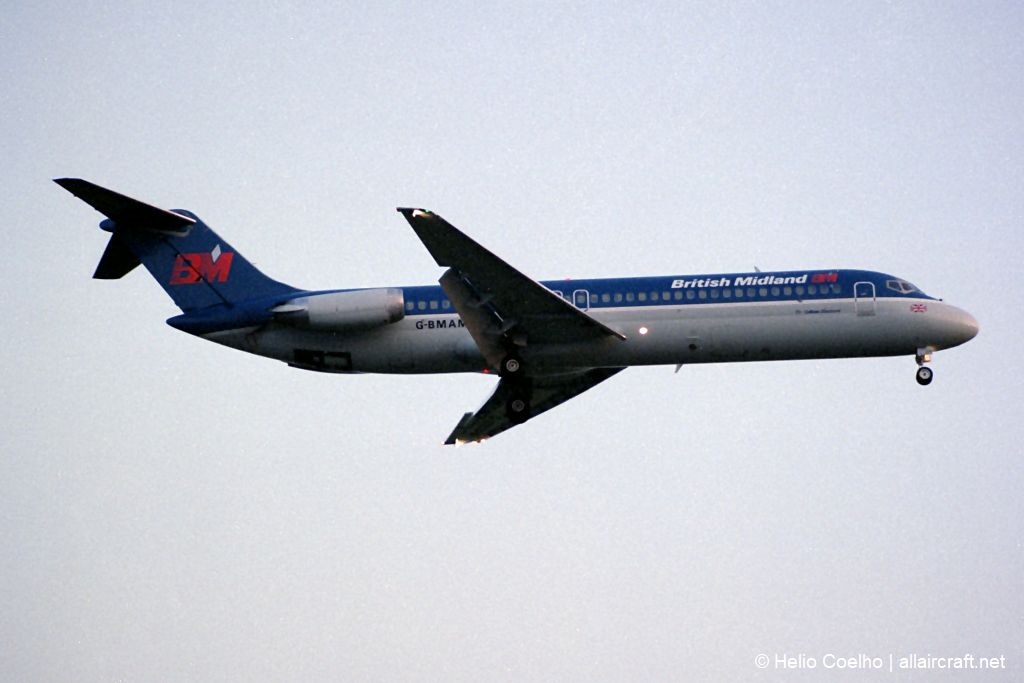 G-BMAM · McDonnell Douglas DC-9-32 · (LHR / EGLL)