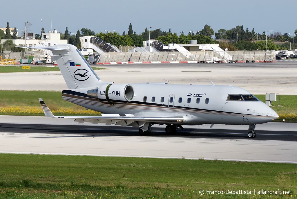 LZ-YUN · Bombardier CL-600-2B16 Challenger 604 · (MLA / LMML)