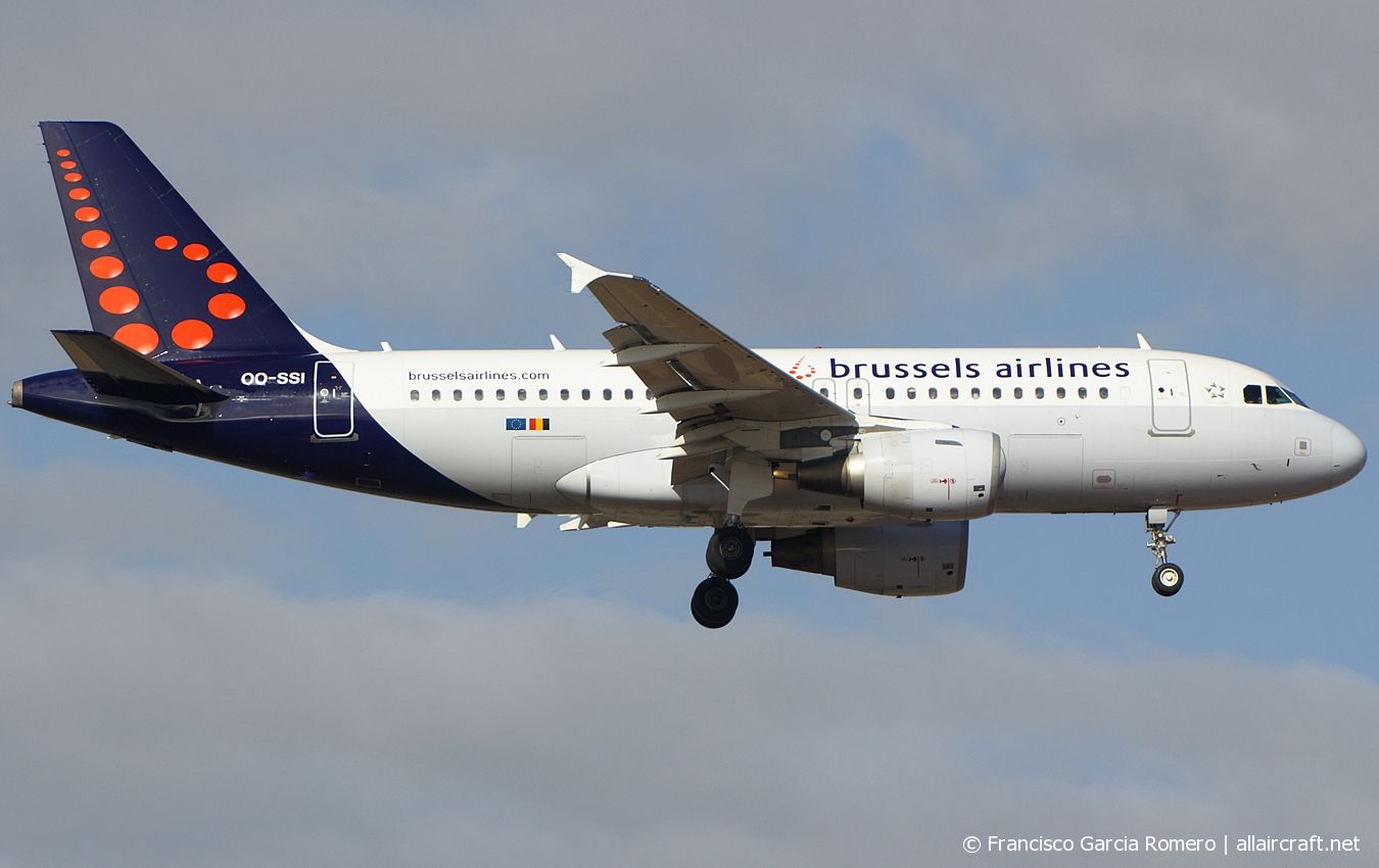 OO-SSI (cn 3895) Airbus A319-112