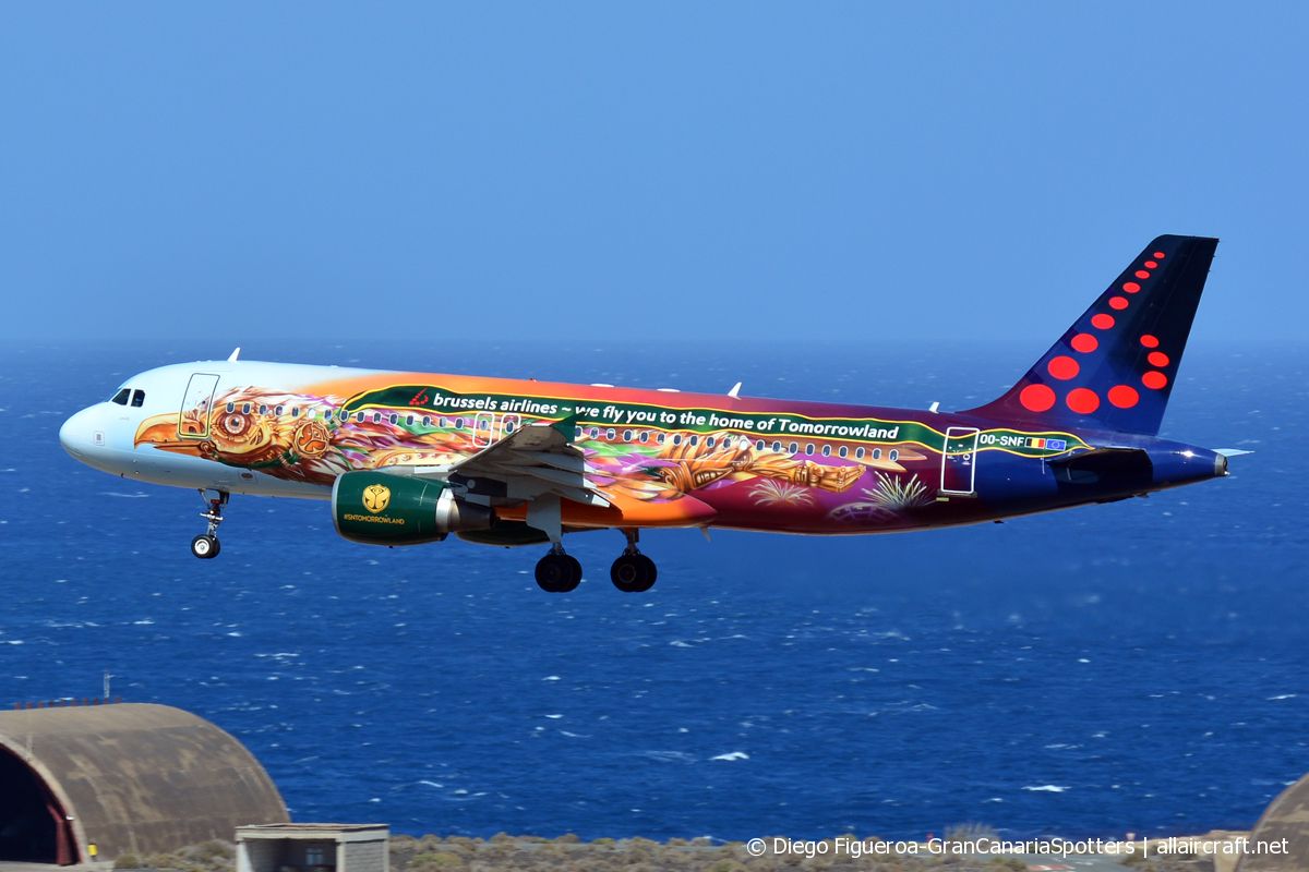 OO-SNF · Airbus A320-214 · (LPA / GCLP)