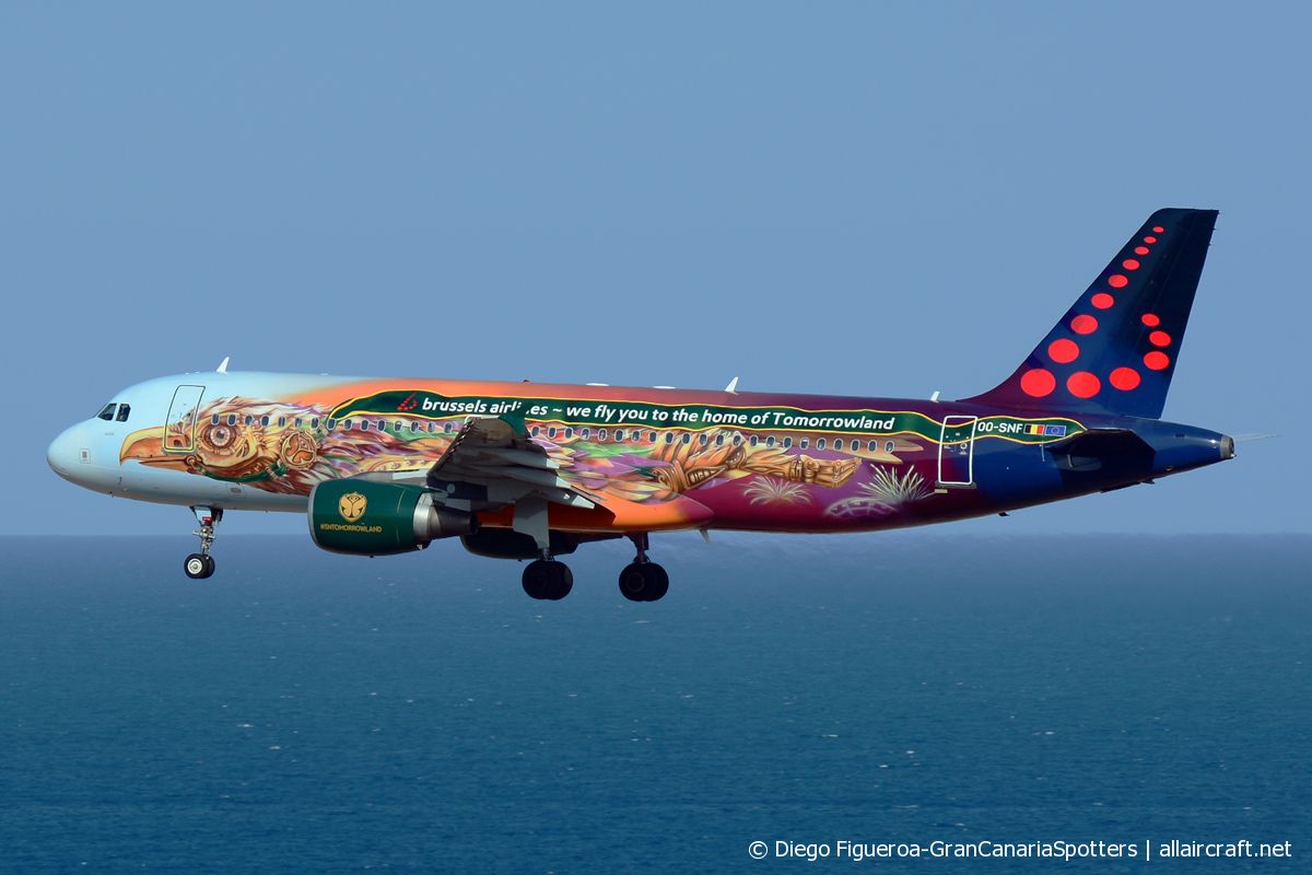 OO-SNF · Airbus A320-214 · (LPA / GCLP)