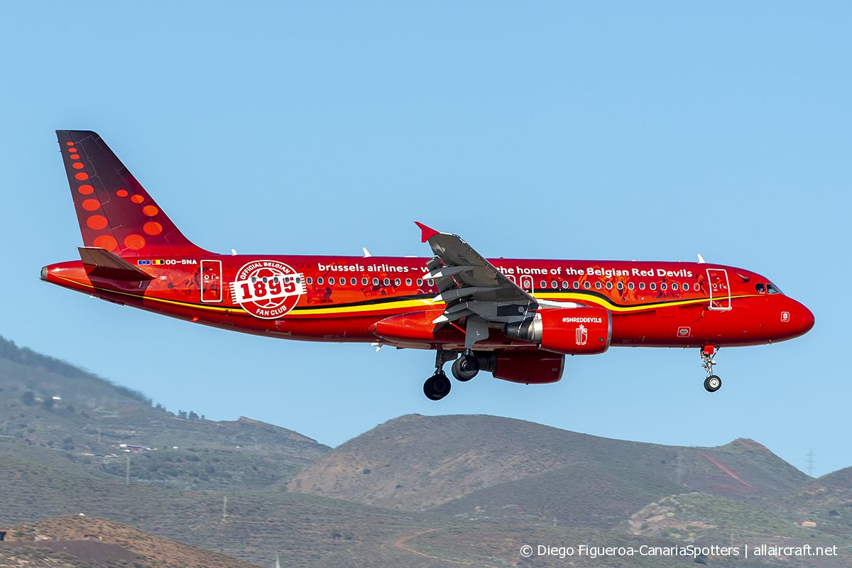OO-SNA · Airbus A320-214 · (LPA / GCLP)