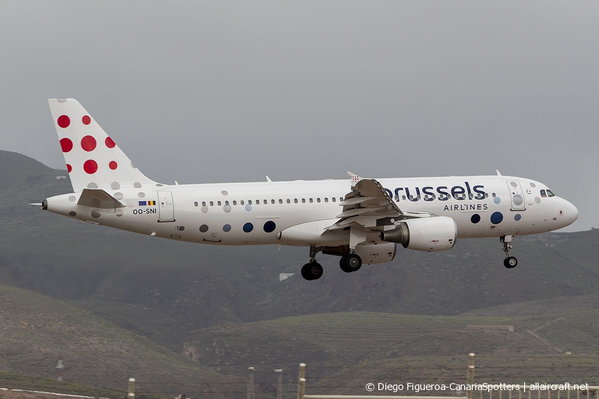 OO-SNI (1983) 2003 Airbus A320-214