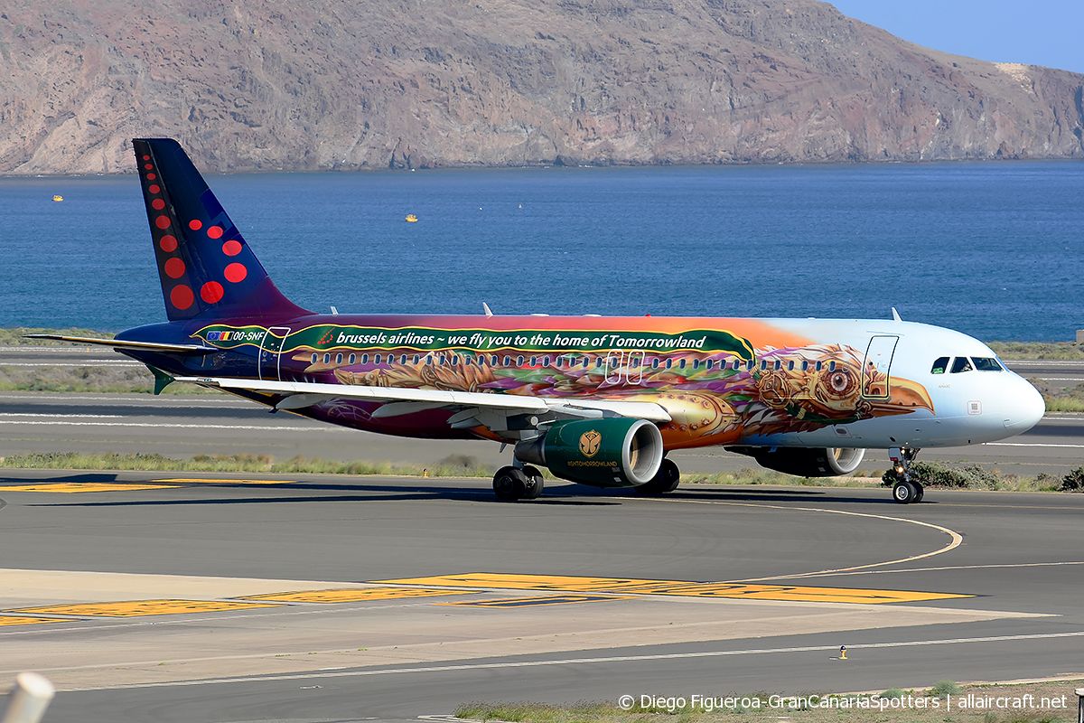OO-SNF · Airbus A320-214 · (LPA / GCLP)