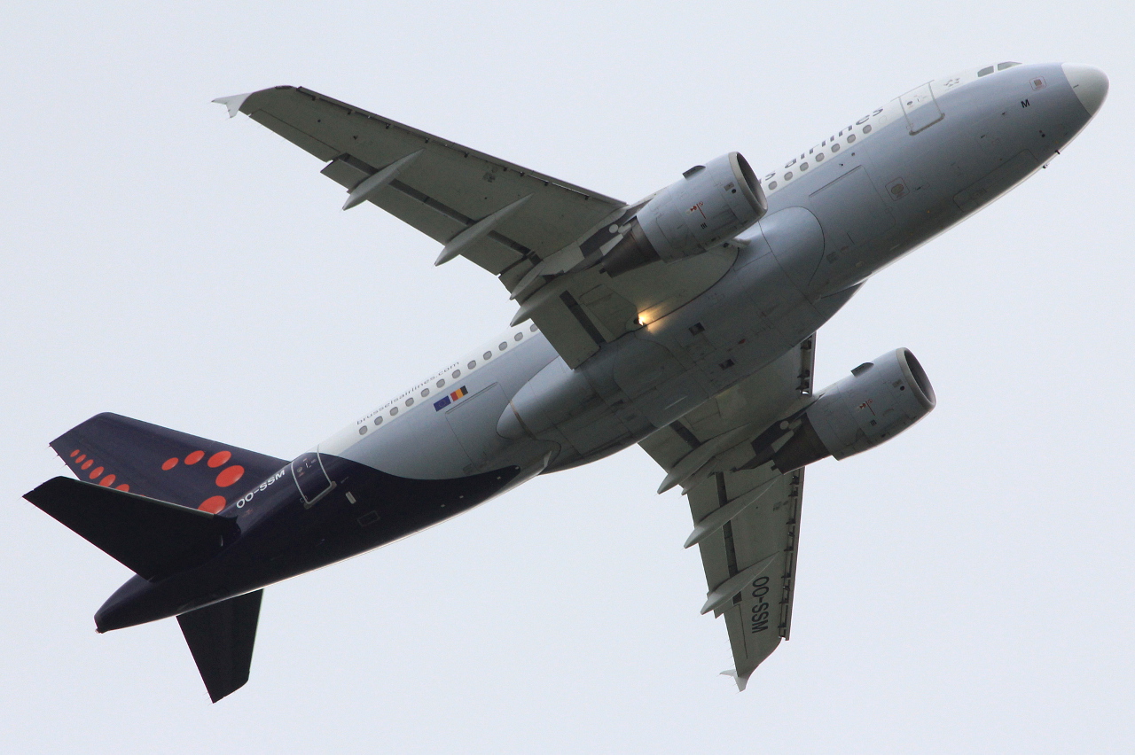 OO-SSM · Airbus A319-112 · (FCO / LIRF)