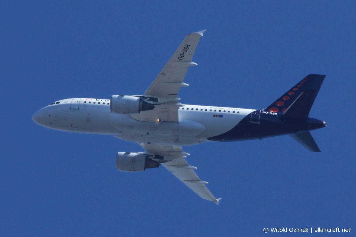 OO-SSK · Airbus A319-112 · (KRK / EPKK)
