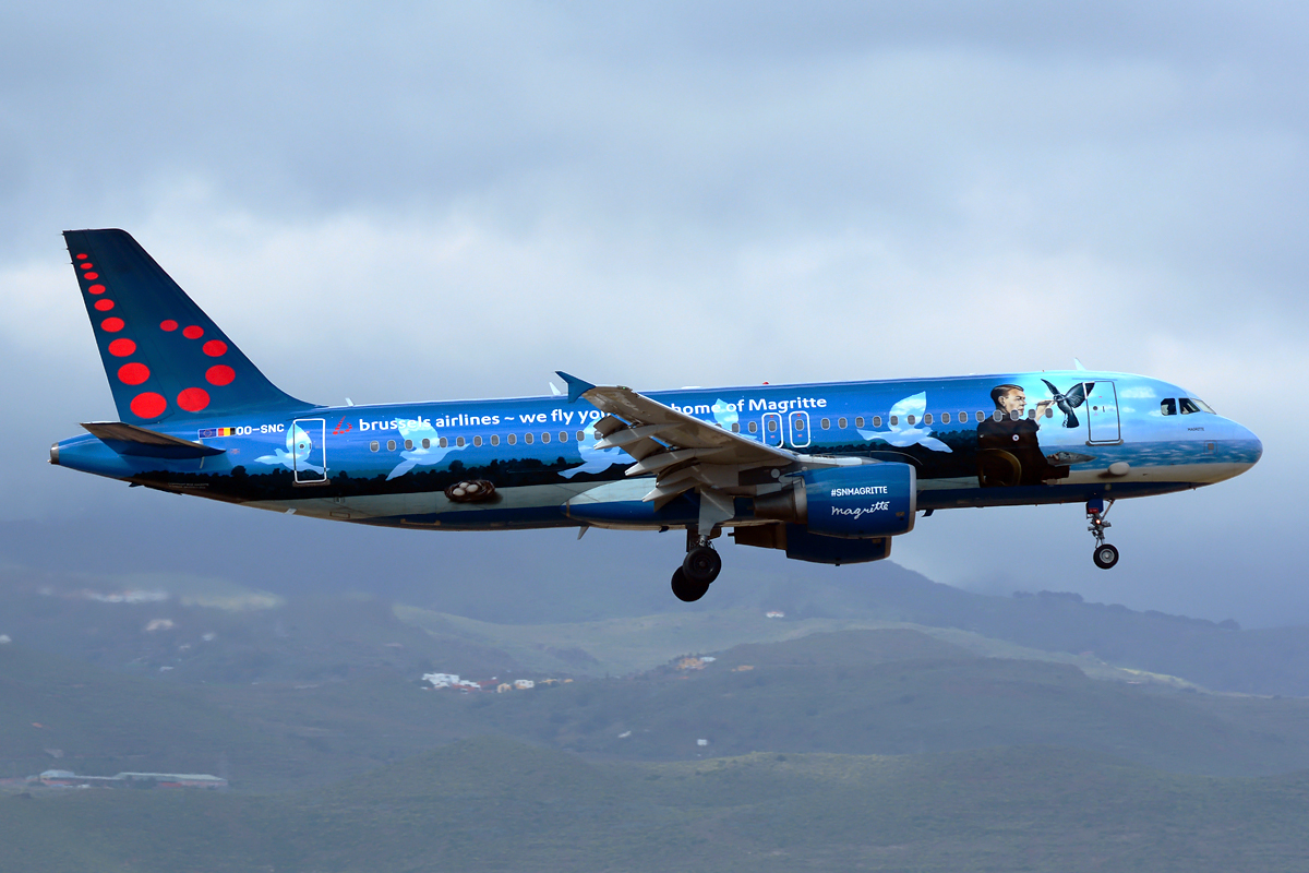 OO-SNC · Airbus A320-214 · (LPA / GCLP)