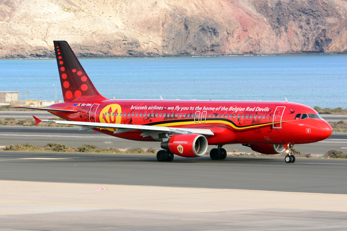 OO-SNA · Airbus A320-214 · (LPA / GCLP)