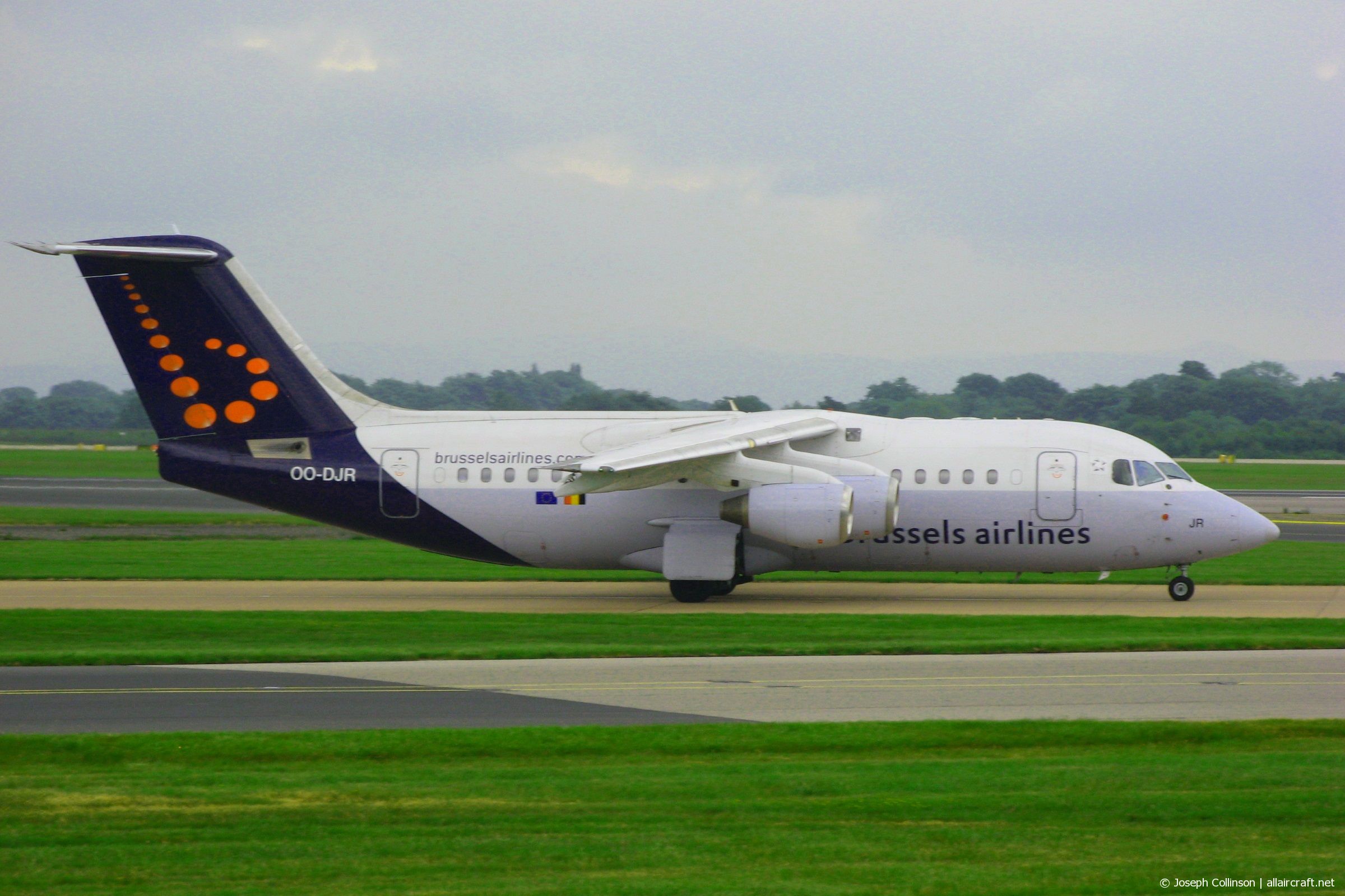 OO-DJR · British Aerospace Avro RJ85 · (MAN / EGCC)