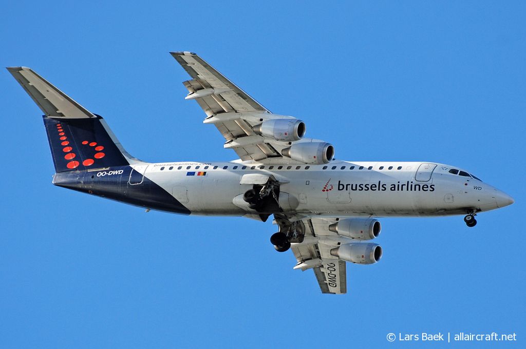 OO-DWD · British Aerospace Avro RJ100 · (CPH / EKCH)
