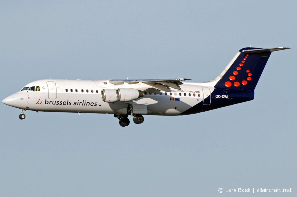 OO-DWL · British Aerospace Avro RJ100 · (CPH / EKCH)