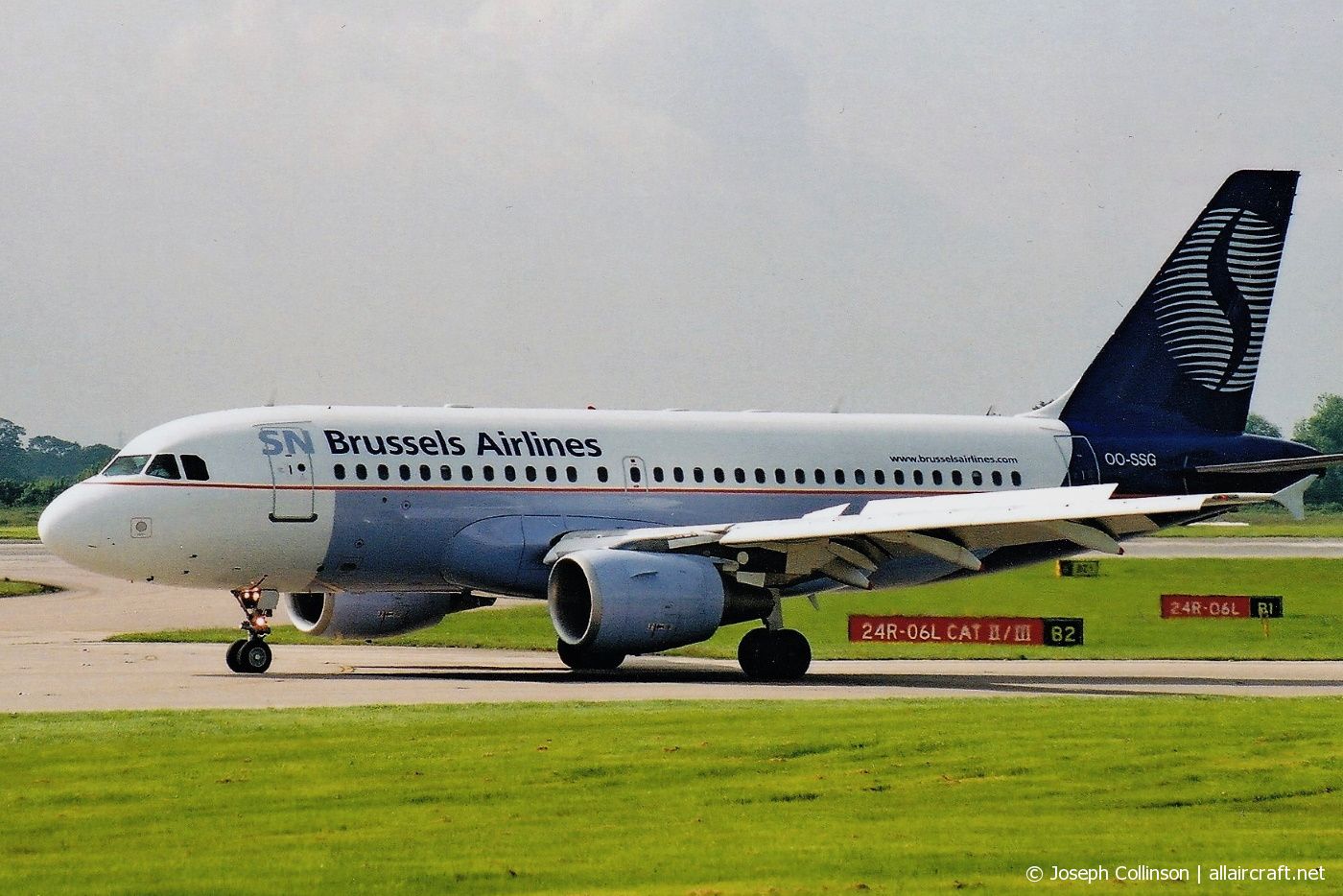 OO-SSG · Airbus A319-112 · (MAN / EGCC)