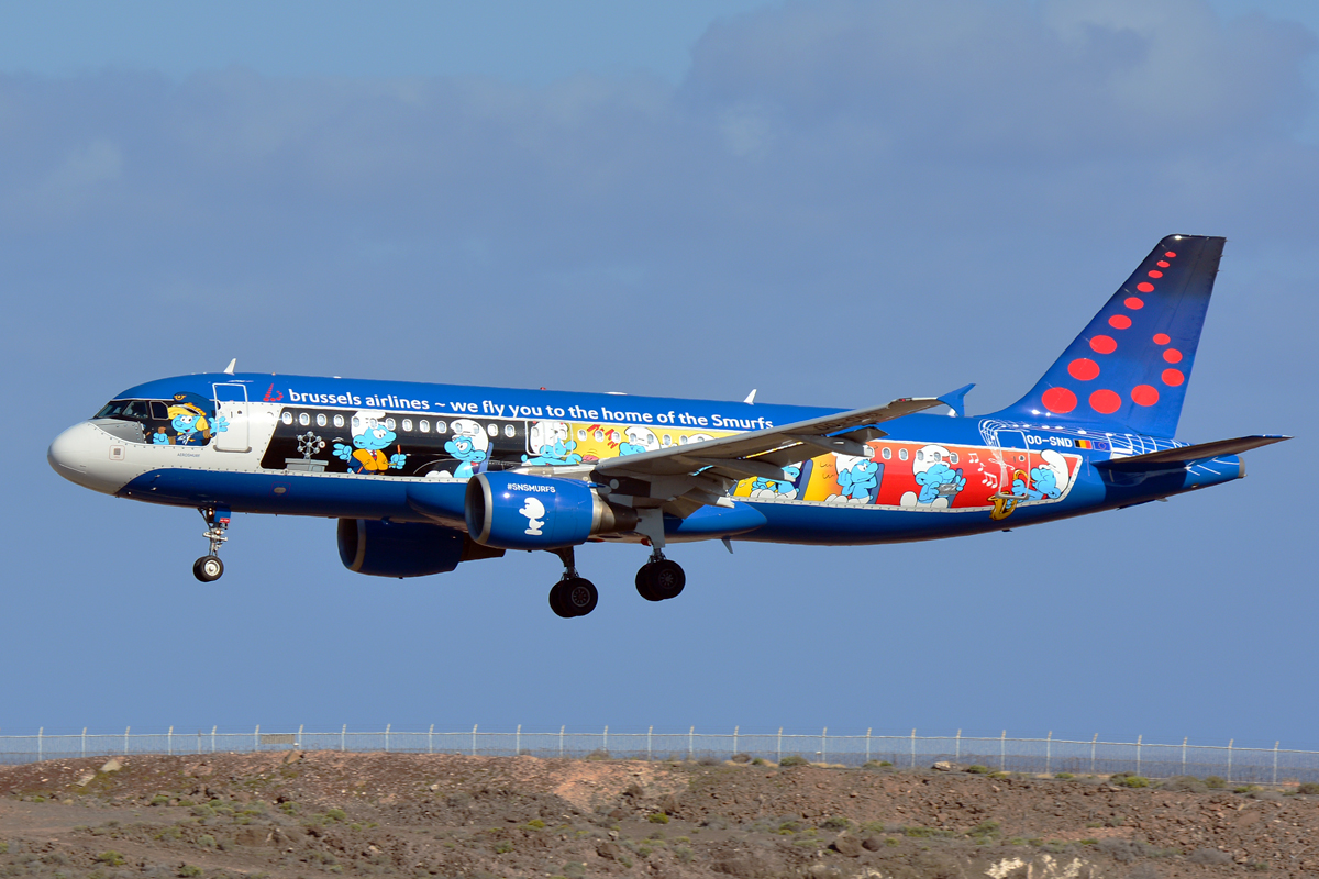OO-SND · Airbus A320-214 · (LPA / GCLP)