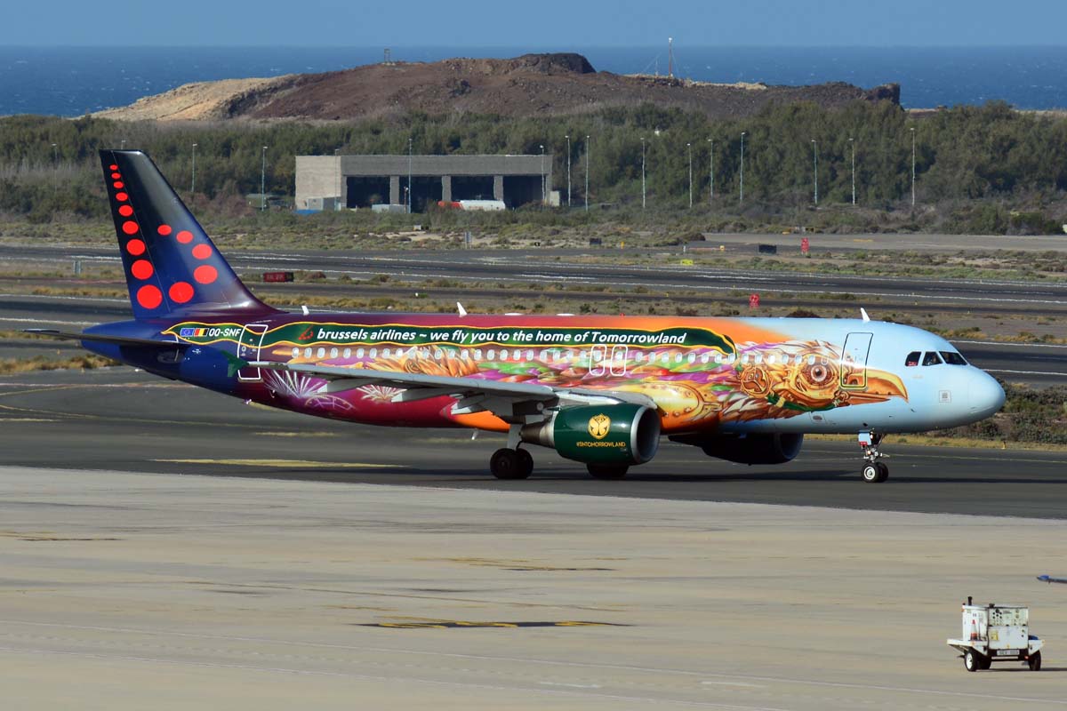 OO-SNF · Airbus A320-214 · (LPA / GCLP)