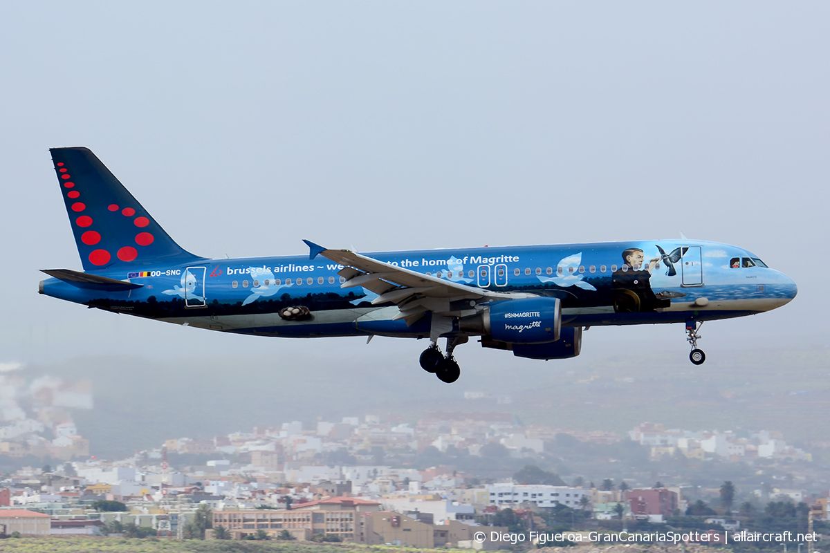 OO-SNC · Airbus A320-214 · (LPA / GCLP)