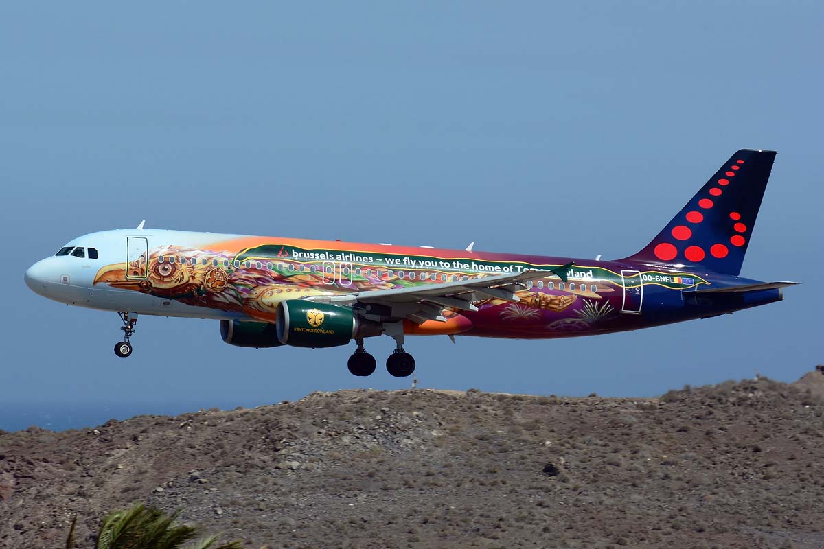 OO-SNF · Airbus A320-214 · (LPA / GCLP)