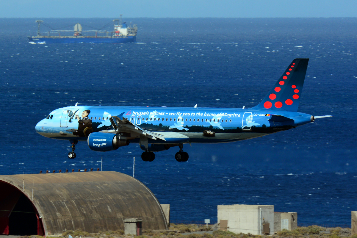 OO-SNC · Airbus A320-214 · (LPA / GCLP)