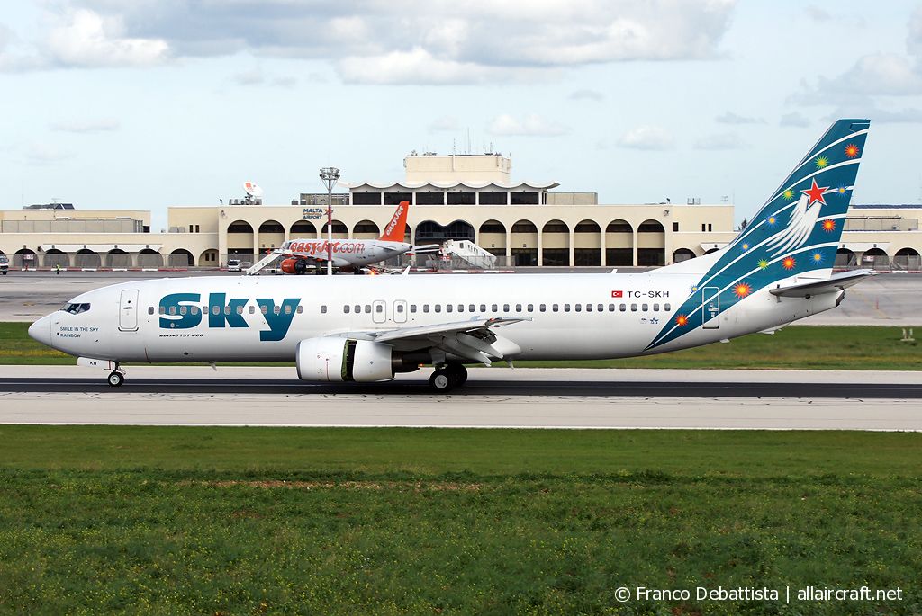 TC-SKH (29644) 2007 Boeing 737-8BK
