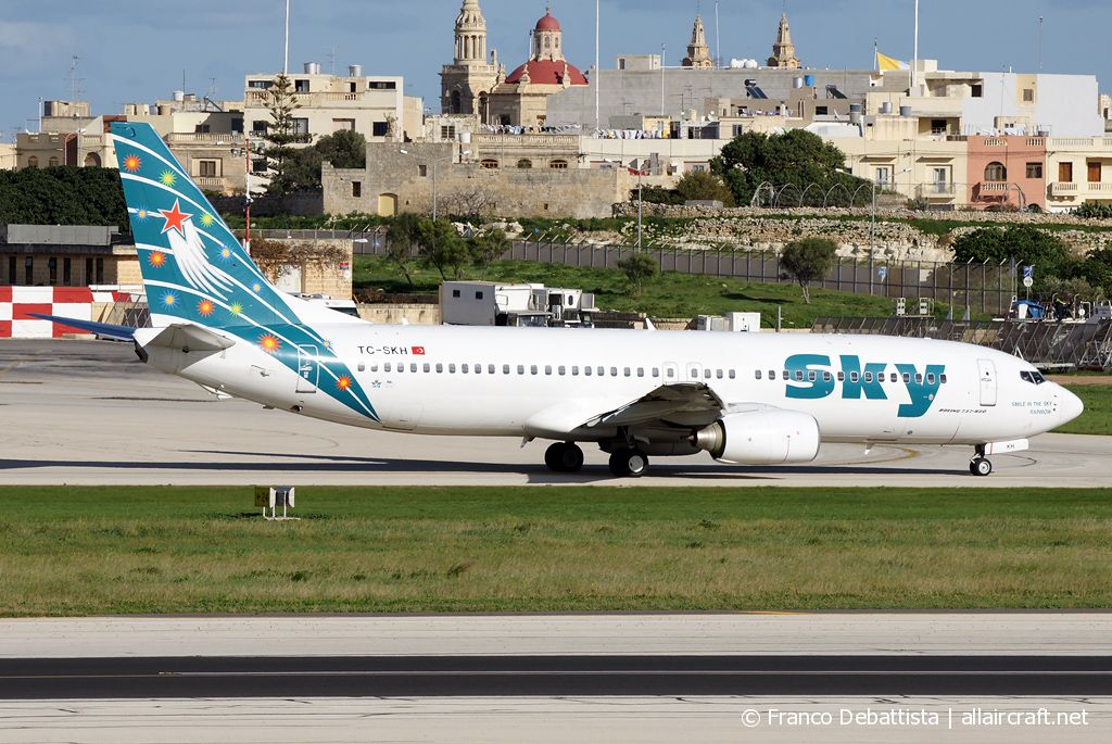 TC-SKH (29644) 2007 Boeing 737-8BK