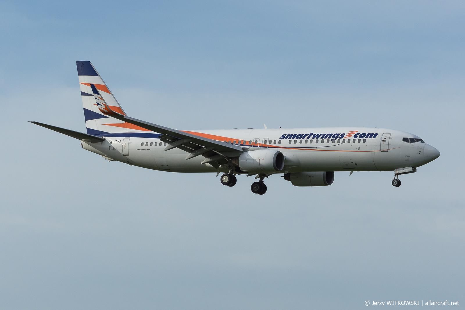 SP-TVZ (29643) 2007 Boeing 737-8BK(WL)