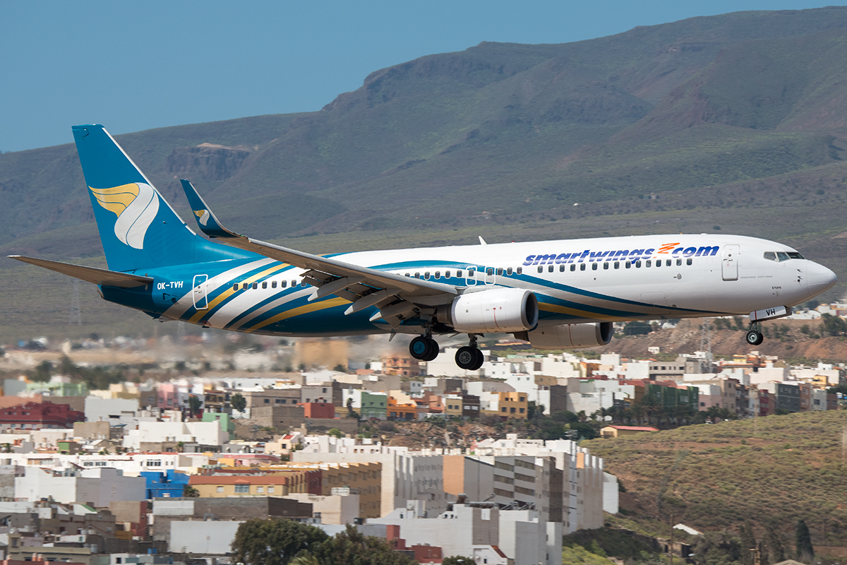 OK-TVH · Boeing 737-8Q8(WL) · (LPA / GCLP)