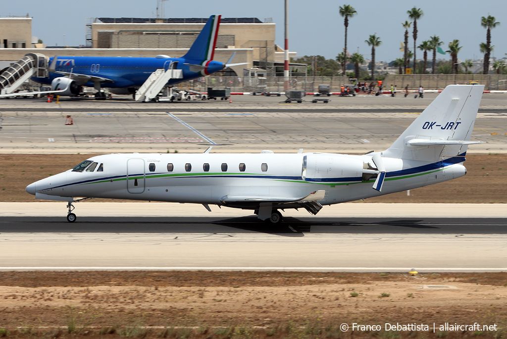 OK-JRT · Cessna 680 Citation Sovereign Plus · (MLA / LMML)