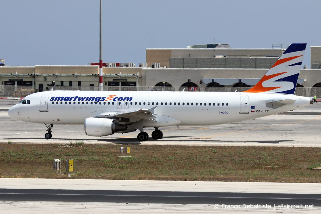 OK-LEF · Airbus A320-214 · (MLA / LMML)