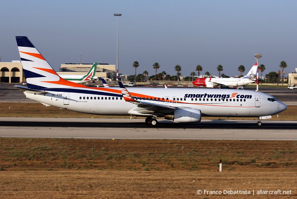 OK-TSR · Boeing 737-82R(WL) · (MLA / LMML)