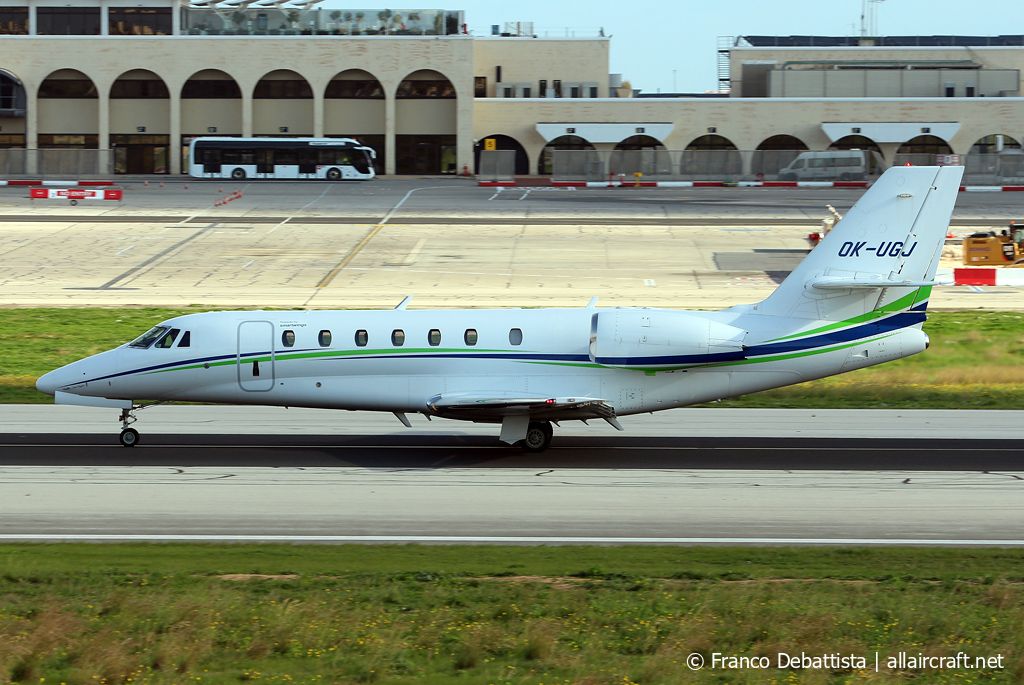 OK-UGJ · Cessna 680 Citation Sovereign · (MLA / LMML)