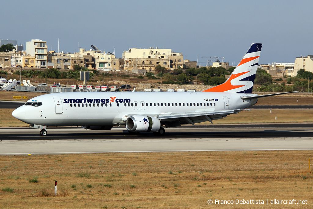YR-SEB · Boeing 737-484 · (MLA / LMML)
