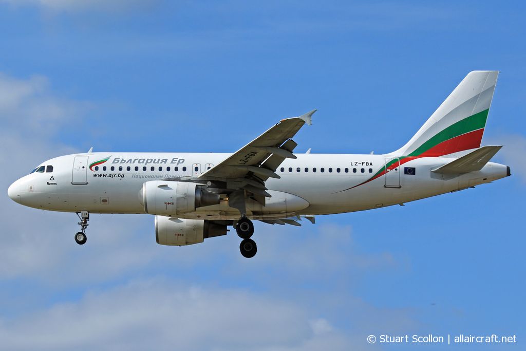 LZ-FBA (cn 3564) Airbus A319-112