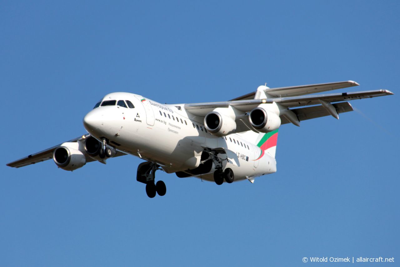 LZ-HBC · British Aerospace BAe-146-200 · (FCO / LIRF)