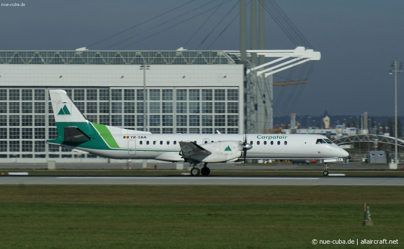 YR-SBA · Saab 2000 · (MUC / EDDM)