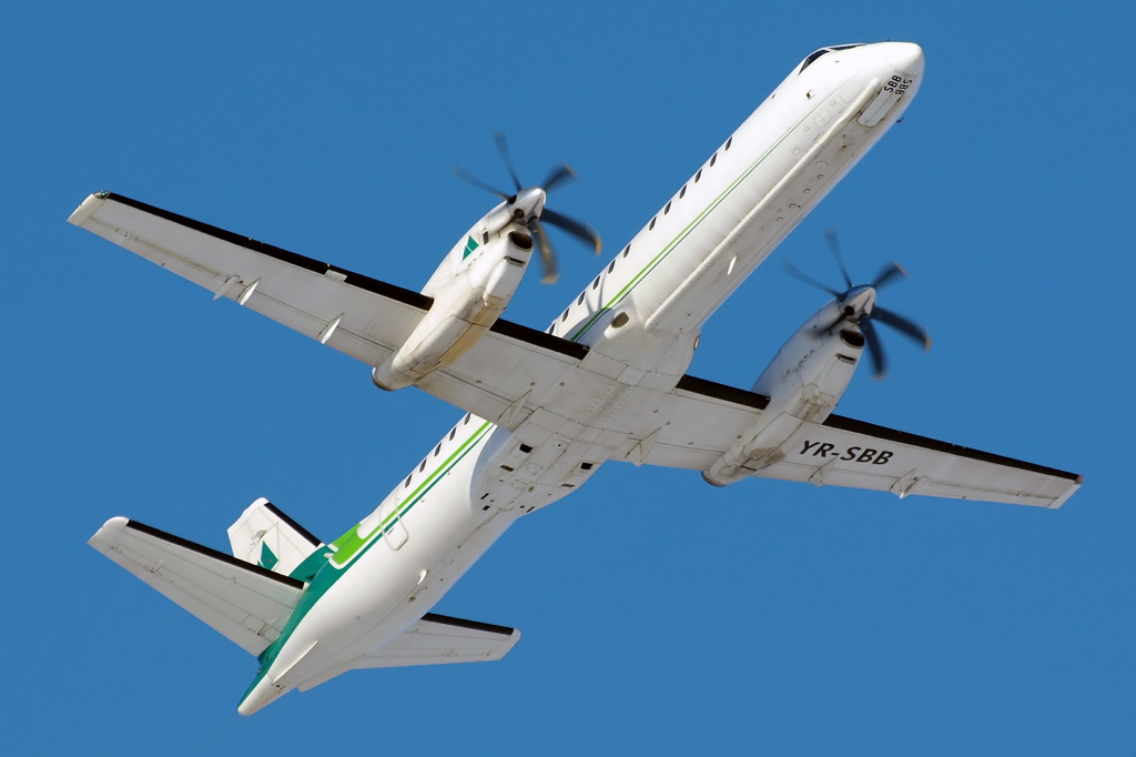 YR-SBB · Saab 2000 · (OTP / LROP)