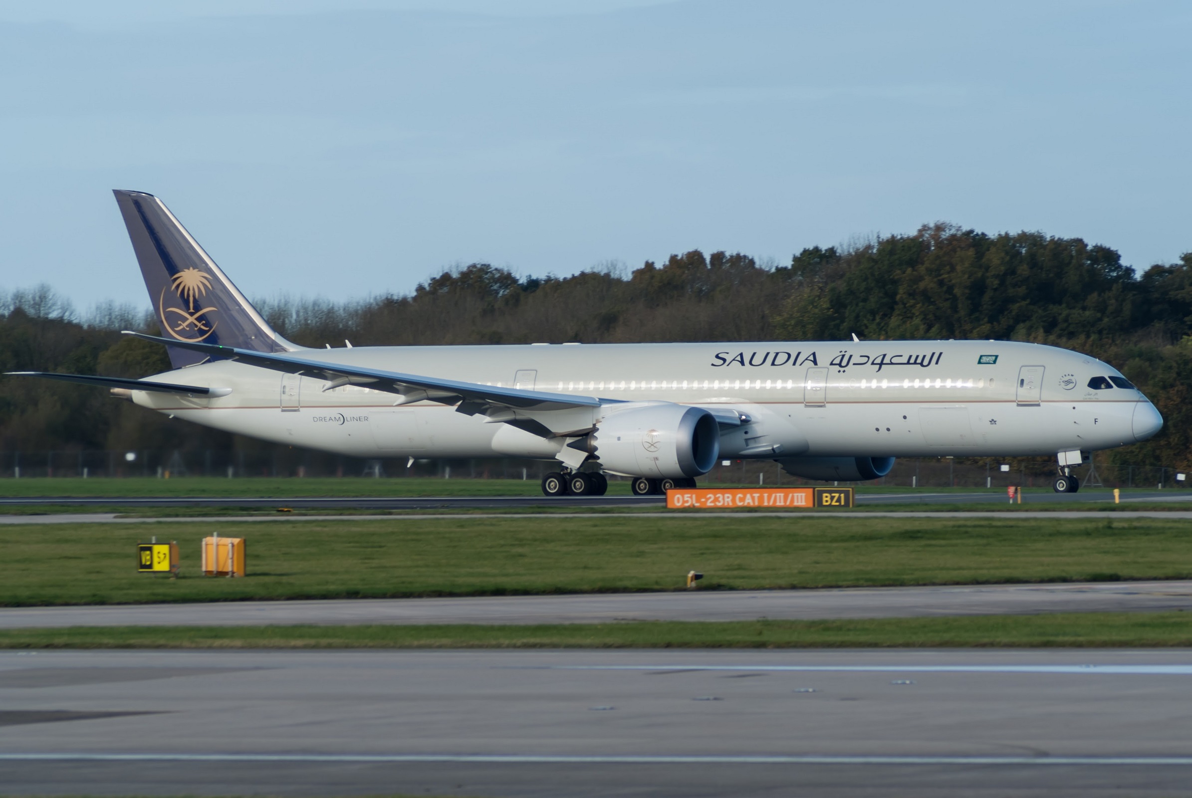 HZ-ARF · Boeing 787-9 Dreamliner · (MAN / EGCC)