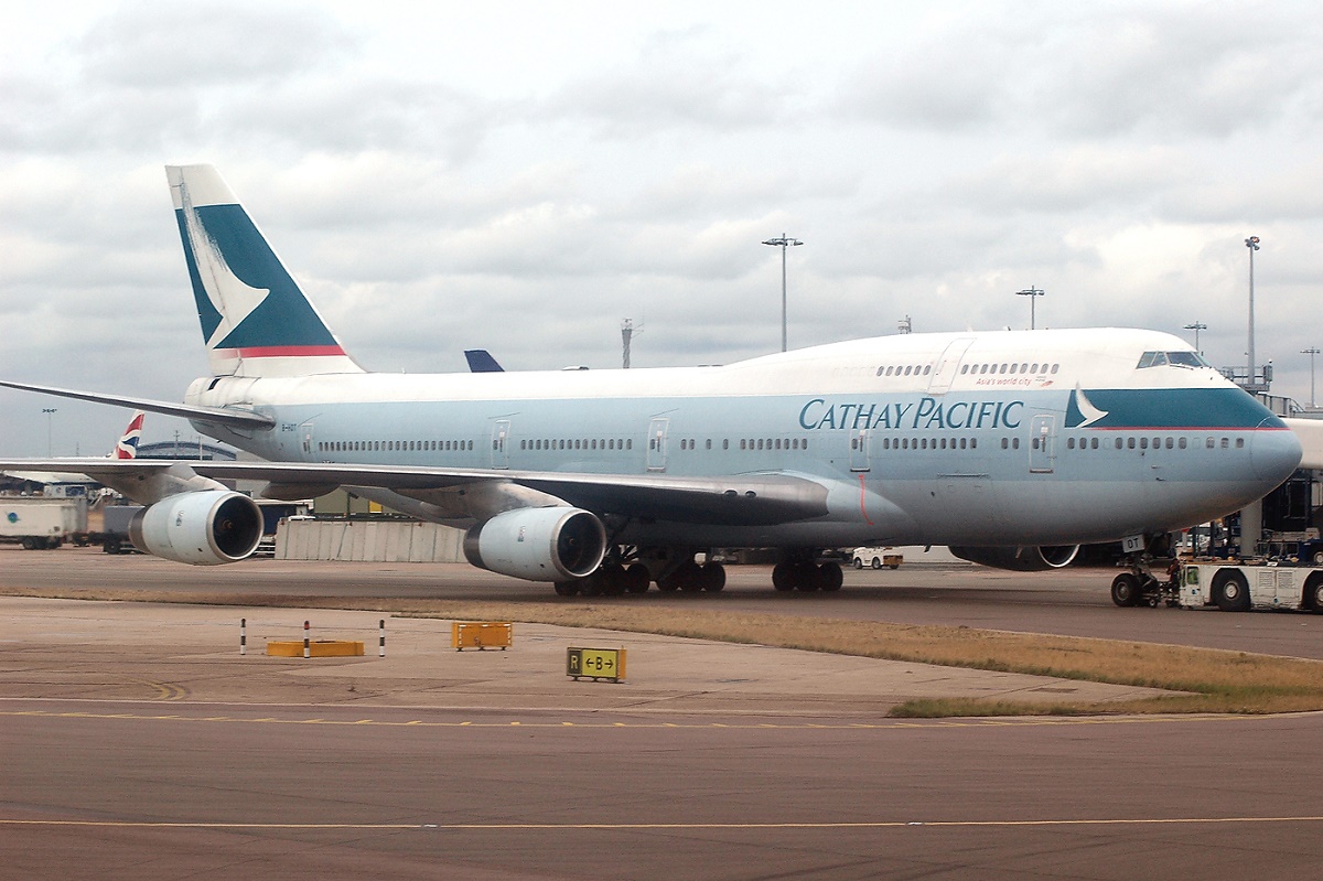 B-HOT · Boeing 747-467 · (LHR / EGLL)