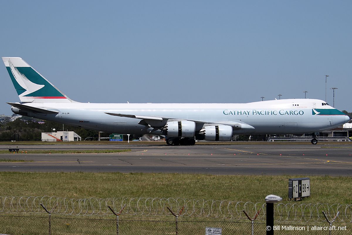 B-LJM · Boeing 747-867F · (SYD / YSSY)