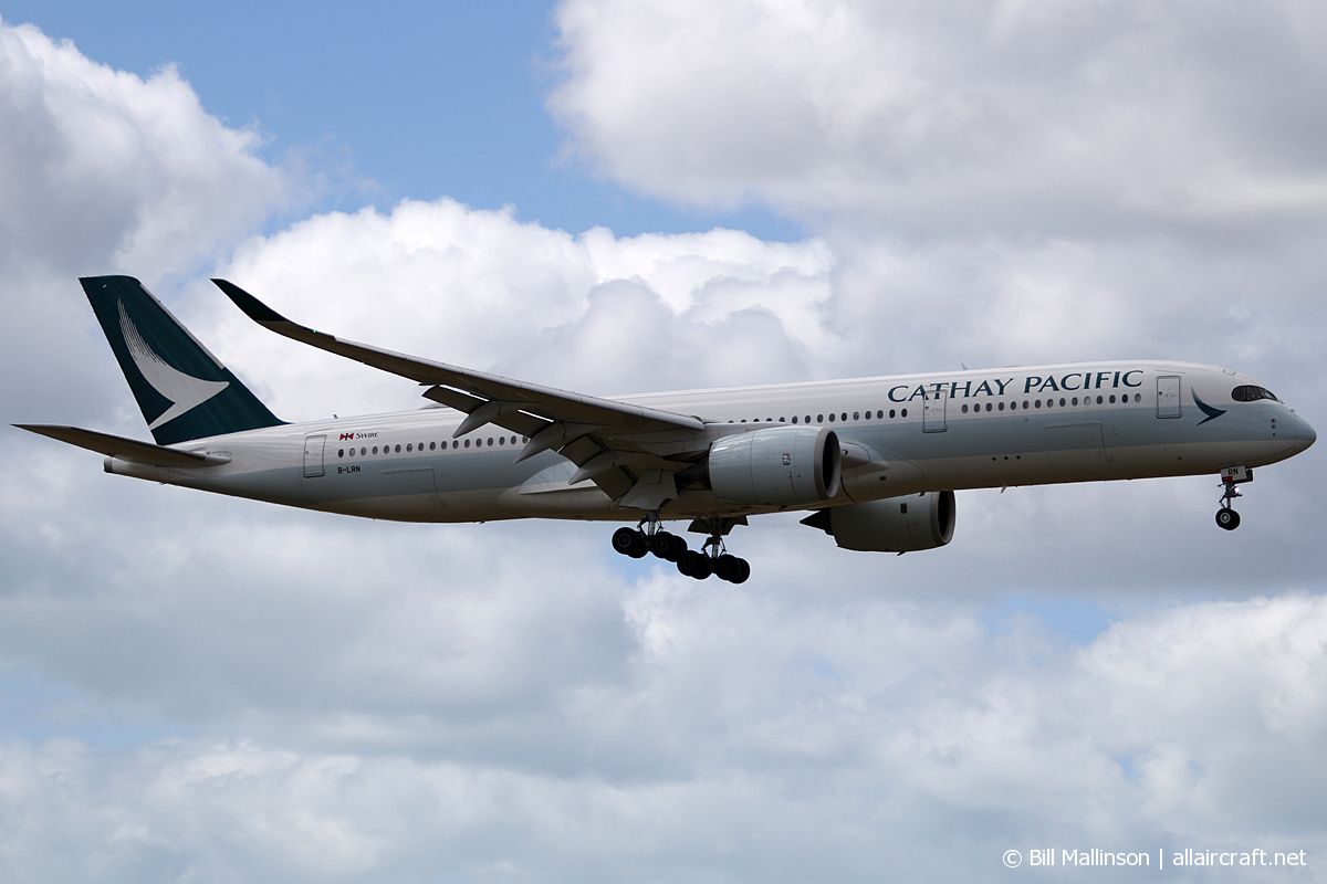 B-LRN · Airbus A350-941 · (CHC / NZCH)