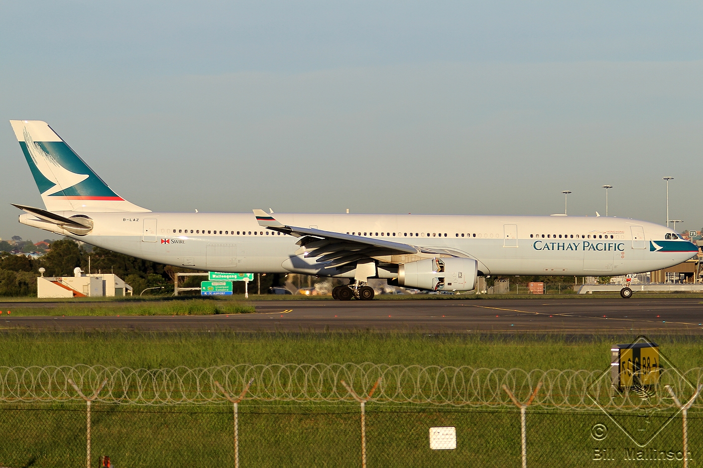 B-LAZ · Airbus A330-343 · (SYD / YSSY)