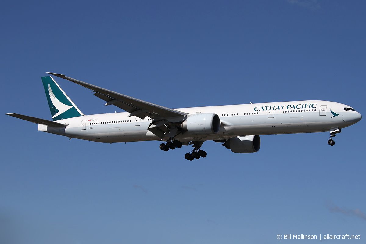 B-KQC · Boeing 777-367/ER · (SYD / YSSY)