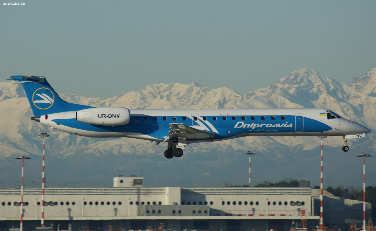 UR-DNV · Embraer EMB-145LR · (MXP / LIMC)