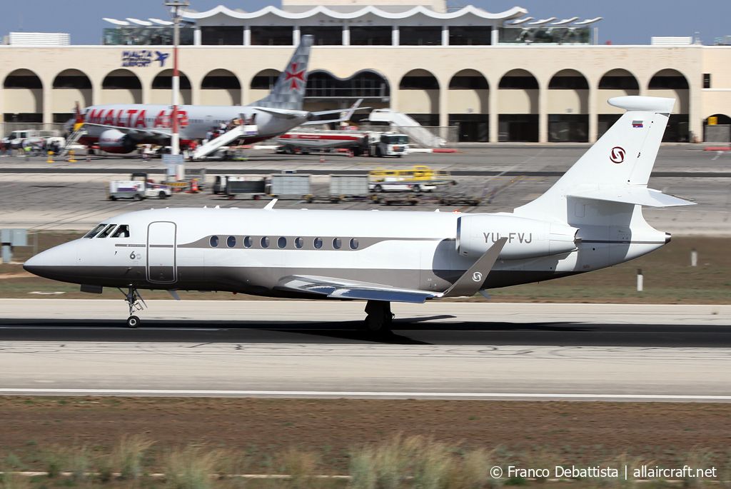 YU-FVJ (386) 2022 Dassault Falcon 2000LX