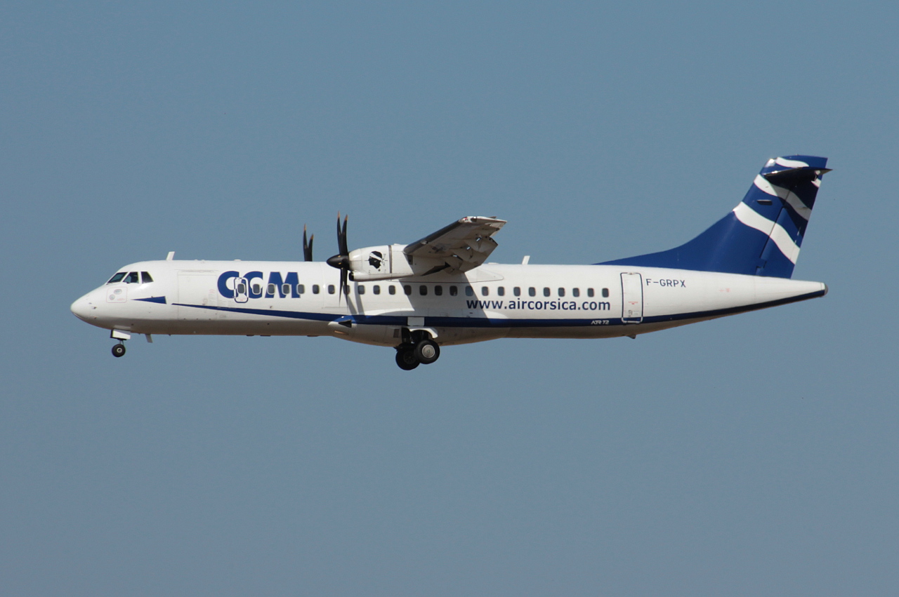 F-GRPX · ATR-72-500 · (FCO / LIRF)