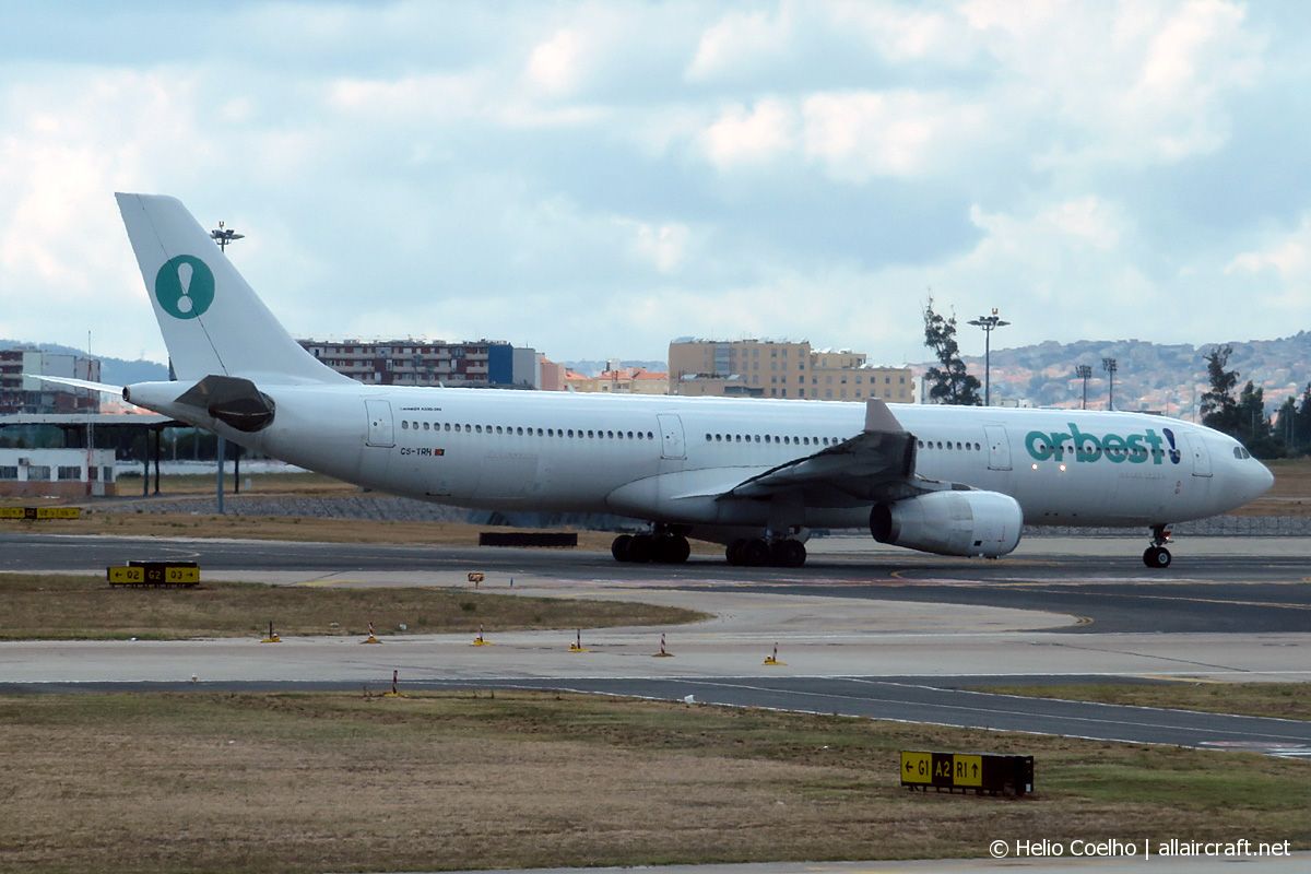 CS-TRH (833) 2007 Airbus A330-343