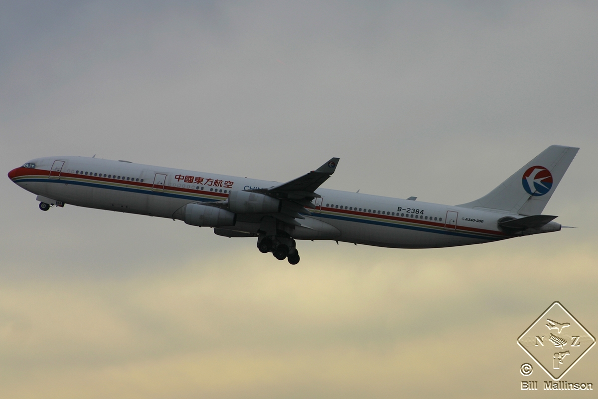 B-2384 · Airbus A340-313 · (SYD / YSSY)