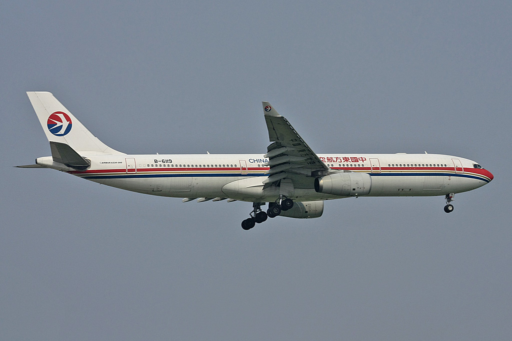B-6119 · Airbus A330-343X · (SHA / ZSSS)