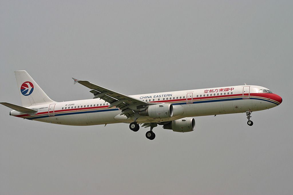B-2289 · Airbus A321-211 · (SHA / ZSSS)